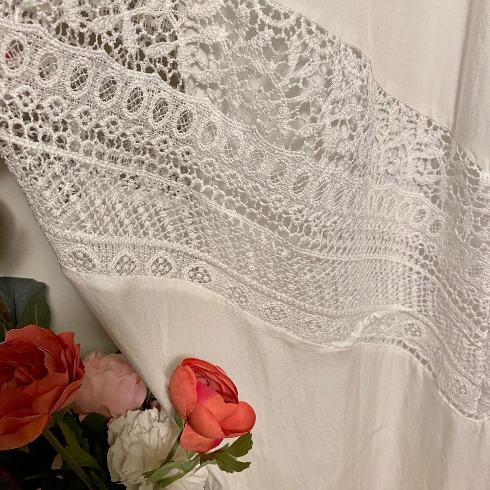 Altard state white maxi dress